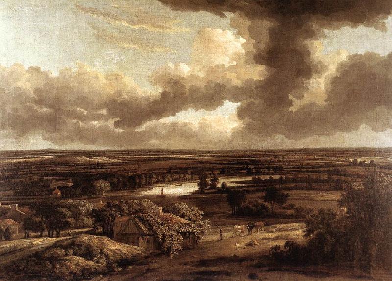 Philips Koninck Dutch Landscape Viewed from the Dunes oil painting image